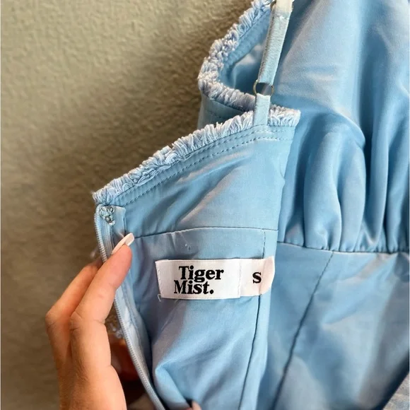 Tiger Mist Light Blue Denim Dress - Picture 5 of 5